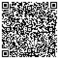 QR code with B B & T contacts