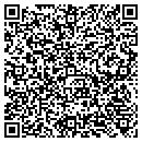 QR code with B J Frame Designs contacts