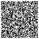QR code with 3 P Delivery contacts