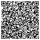 QR code with H Thornton contacts