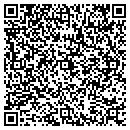 QR code with H & H Package contacts