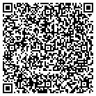 QR code with K & K Asp Seal Cating Striping contacts