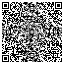QR code with P J's Towing Service contacts