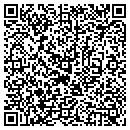 QR code with B B & T contacts