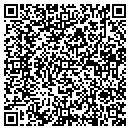 QR code with K Gordon contacts
