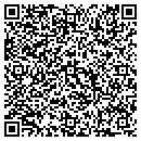 QR code with P P & J Garage contacts