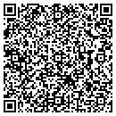QR code with C & E Arcade contacts