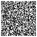 QR code with M E Pigott contacts