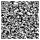 QR code with T's Braiding contacts
