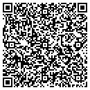 QR code with R & F Babysitting contacts