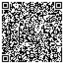 QR code with H & C Welding contacts