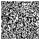 QR code with R J Graphics contacts