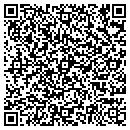 QR code with B & R Woodworking contacts