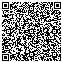 QR code with Hall Eubia contacts