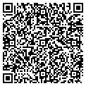 QR code with B B & T contacts