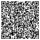 QR code with P & J Tires contacts