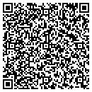 QR code with R & C Trucking contacts