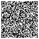 QR code with P & P Window Cleaning contacts