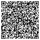 QR code with E Claxton contacts