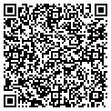 QR code with B B & T contacts