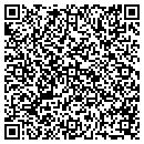 QR code with B & B Barbecue contacts