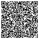 QR code with P T A & Son Trim contacts