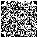 QR code with H & H Ranch contacts