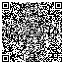 QR code with H & S Drafting contacts
