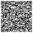 QR code with B & M Aluminum Co contacts