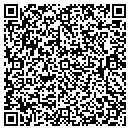 QR code with H R Framing contacts
