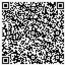 QR code with P R Anesthesia contacts