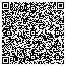 QR code with V & M Landscaping contacts