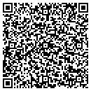 QR code with P T Towing Service contacts