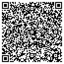 QR code with H & R Grocers contacts