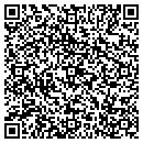QR code with P T Towing Service contacts