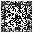 QR code with C & F Farms contacts