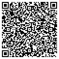 QR code with K&K Pools contacts