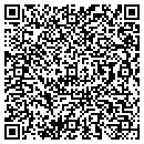 QR code with K M D Pewter contacts
