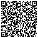 QR code with C R B contacts