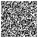QR code with B & D Grading Inc contacts