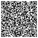QR code with H & J Farm contacts