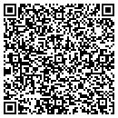QR code with K & J Tile contacts