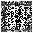 QR code with P & B Cleaning Service contacts