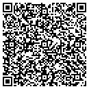 QR code with B & M Distributing contacts