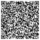 QR code with B & R Small Engine Service contacts