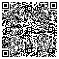 QR code with T C R contacts