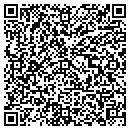 QR code with F Dental Labs contacts