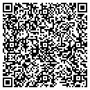 QR code with H D Machine contacts