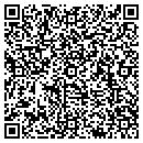 QR code with V A Nails contacts