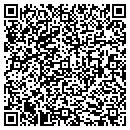 QR code with B Concrete contacts